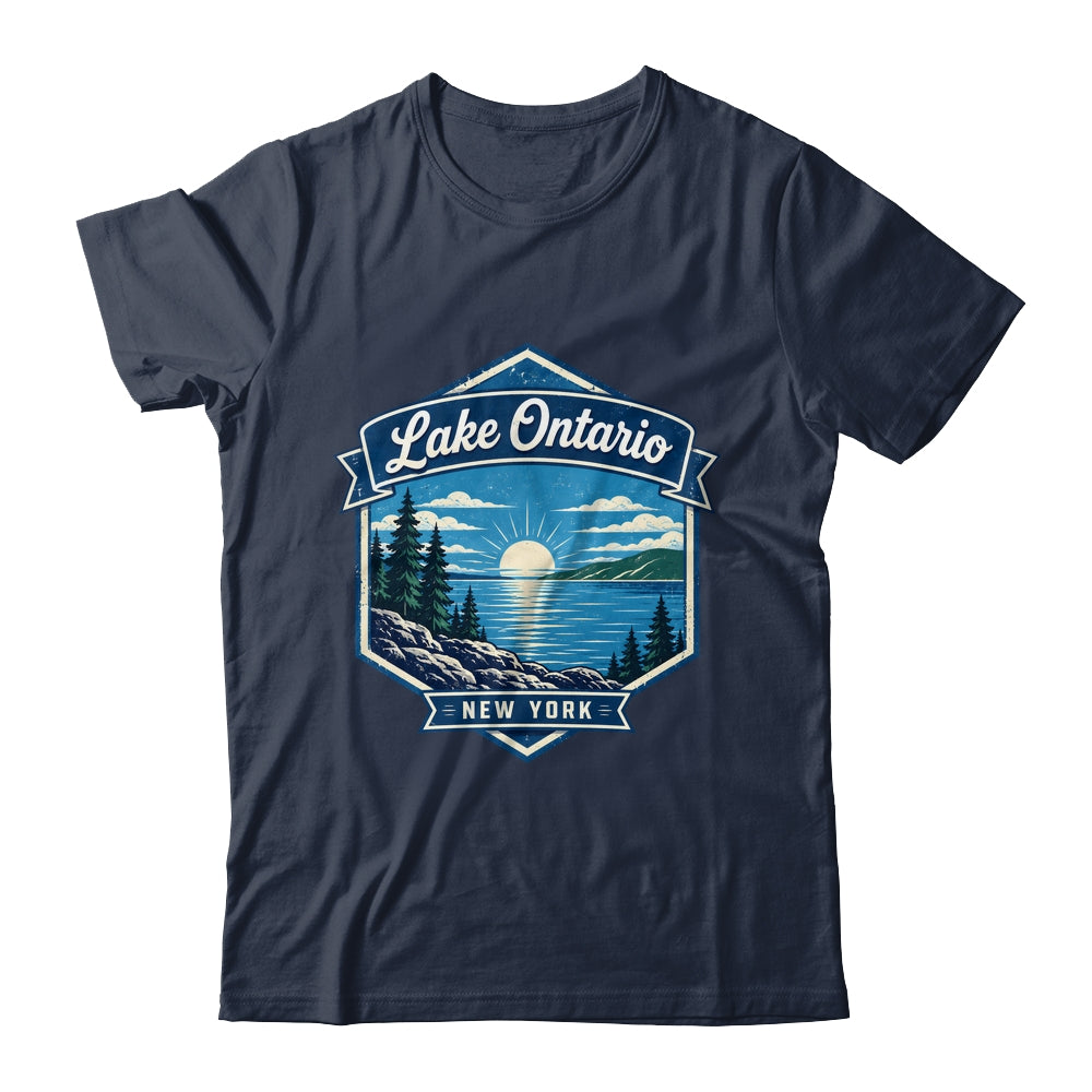Lake Ontario New York Vintage Nature Scenic Outdoor Travel Shirt & Tank Top | teecentury