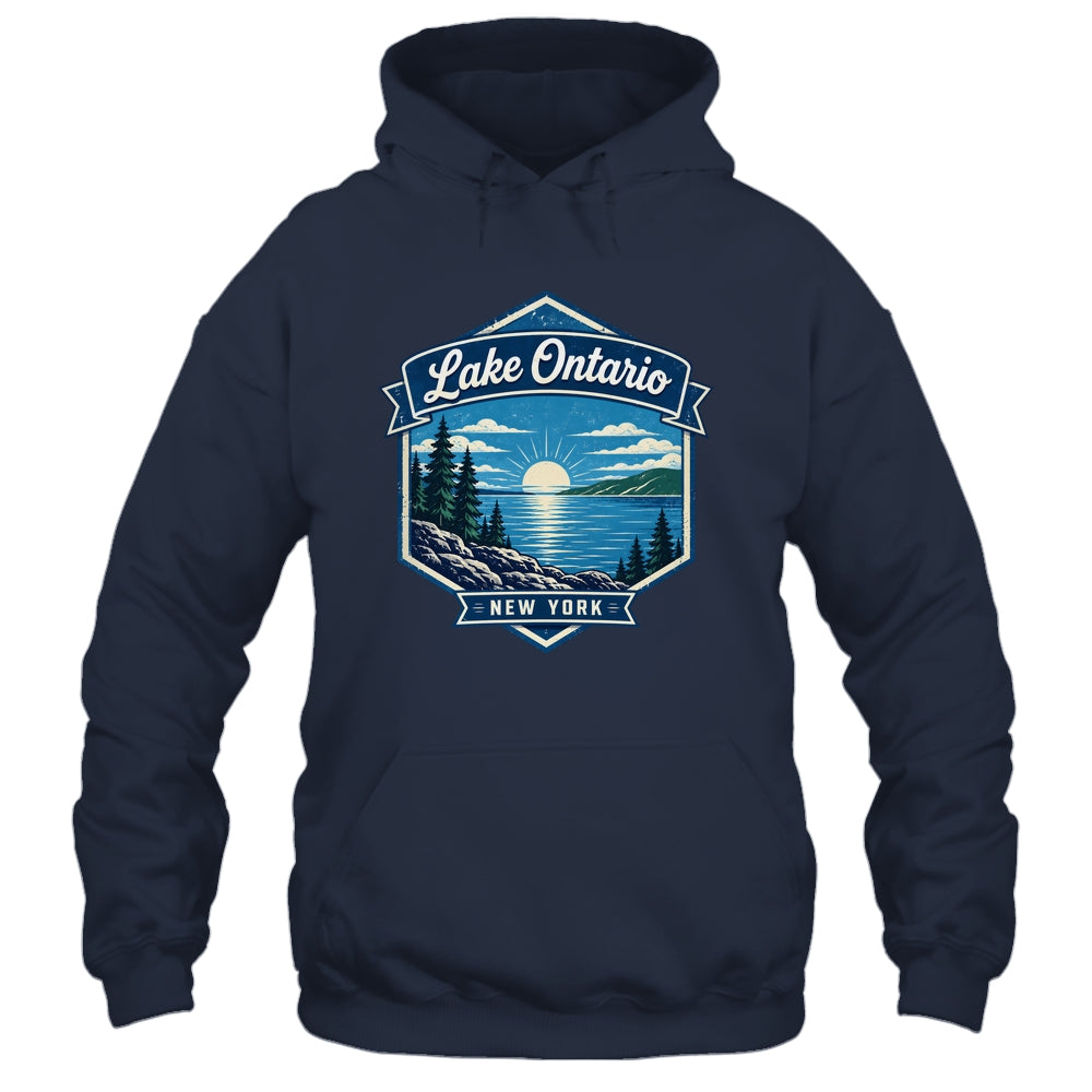 Lake Ontario New York Vintage Nature Scenic Outdoor Travel Shirt & Tank Top | teecentury