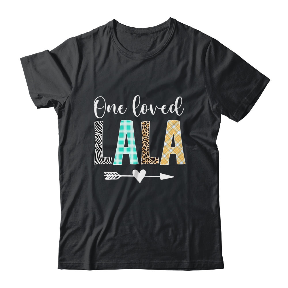 Lala Women Cute Design One Loved Lala Mother's Day Shirt & Tank Top | teecentury