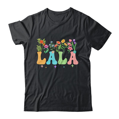 Lala Women Wildflower Floral Design Lala Mothers Day Shirt & Tank Top | teecentury