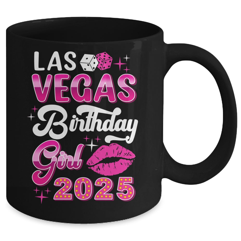 Las Vegas Girls Trip 2025 Cruise Trip Matching Birthday Girl Mug | teecentury