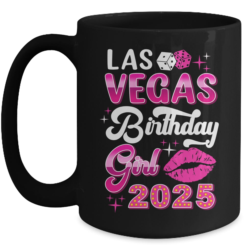 Las Vegas Girls Trip 2025 Cruise Trip Matching Birthday Girl Mug | teecentury