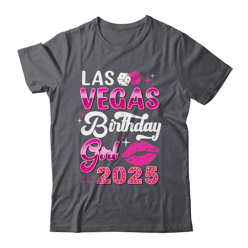 Las Vegas Girls Trip 2025 Cruise Trip Matching Birthday Girl Shirt & Tank Top | teecentury