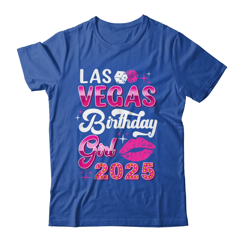 Las Vegas Girls Trip 2025 Cruise Trip Matching Birthday Girl Shirt & Tank Top | teecentury