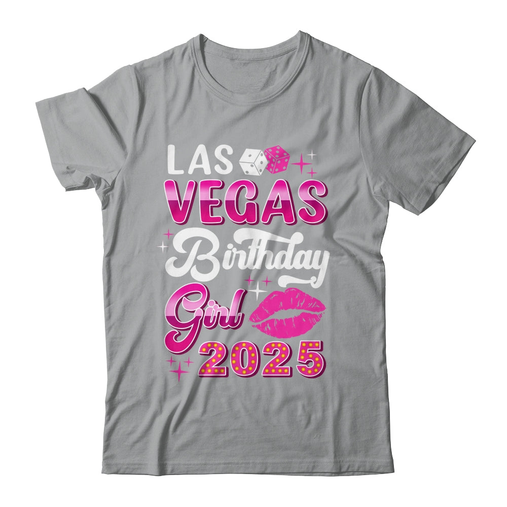 Las Vegas Girls Trip 2025 Cruise Trip Matching Birthday Girl Shirt & Tank Top | teecentury