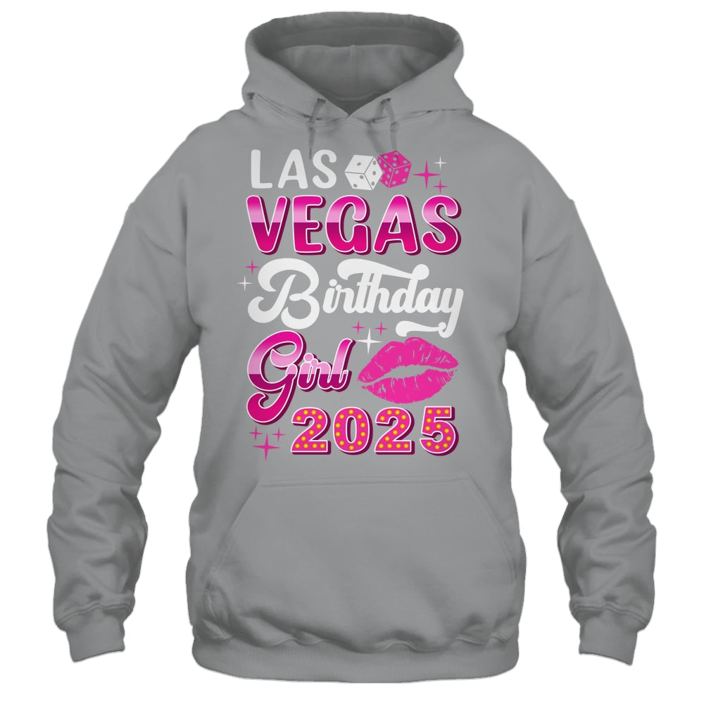 Las Vegas Girls Trip 2025 Cruise Trip Matching Birthday Girl Shirt & Tank Top | teecentury
