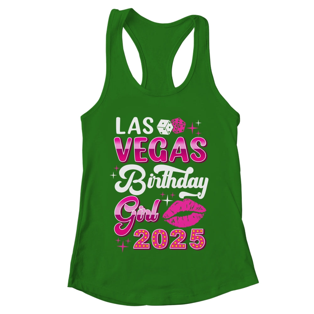Las Vegas Girls Trip 2025 Cruise Trip Matching Birthday Girl Shirt & Tank Top | teecentury