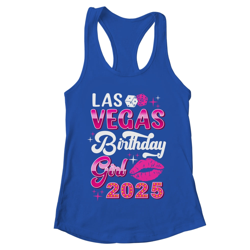 Las Vegas Girls Trip 2025 Cruise Trip Matching Birthday Girl Shirt & Tank Top | teecentury