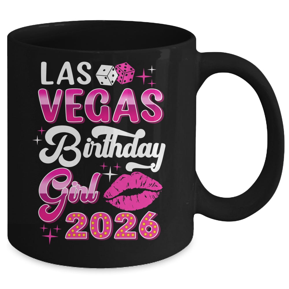 Las Vegas Girls Trip 2026 Cruise Trip Matching Birthday Girl Mug | teecentury