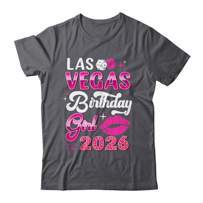 Las Vegas Girls Trip 2026 Cruise Trip Matching Birthday Girl Shirt & Tank Top | teecentury
