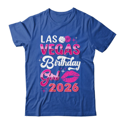 Las Vegas Girls Trip 2026 Cruise Trip Matching Birthday Girl Shirt & Tank Top | teecentury