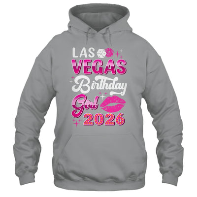 Las Vegas Girls Trip 2026 Cruise Trip Matching Birthday Girl Shirt & Tank Top | teecentury