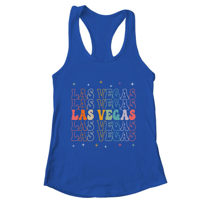 Las Vegas Nevada Vintage Souvenir Vacation Groovy Shirt & Tank Top | teecentury