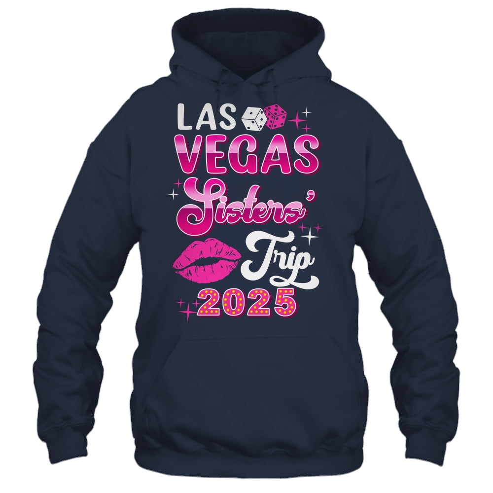 Las Vegas Sisters Trip 2025 Matching Birthday Girl Vacation Shirt & Tank Top | teecentury