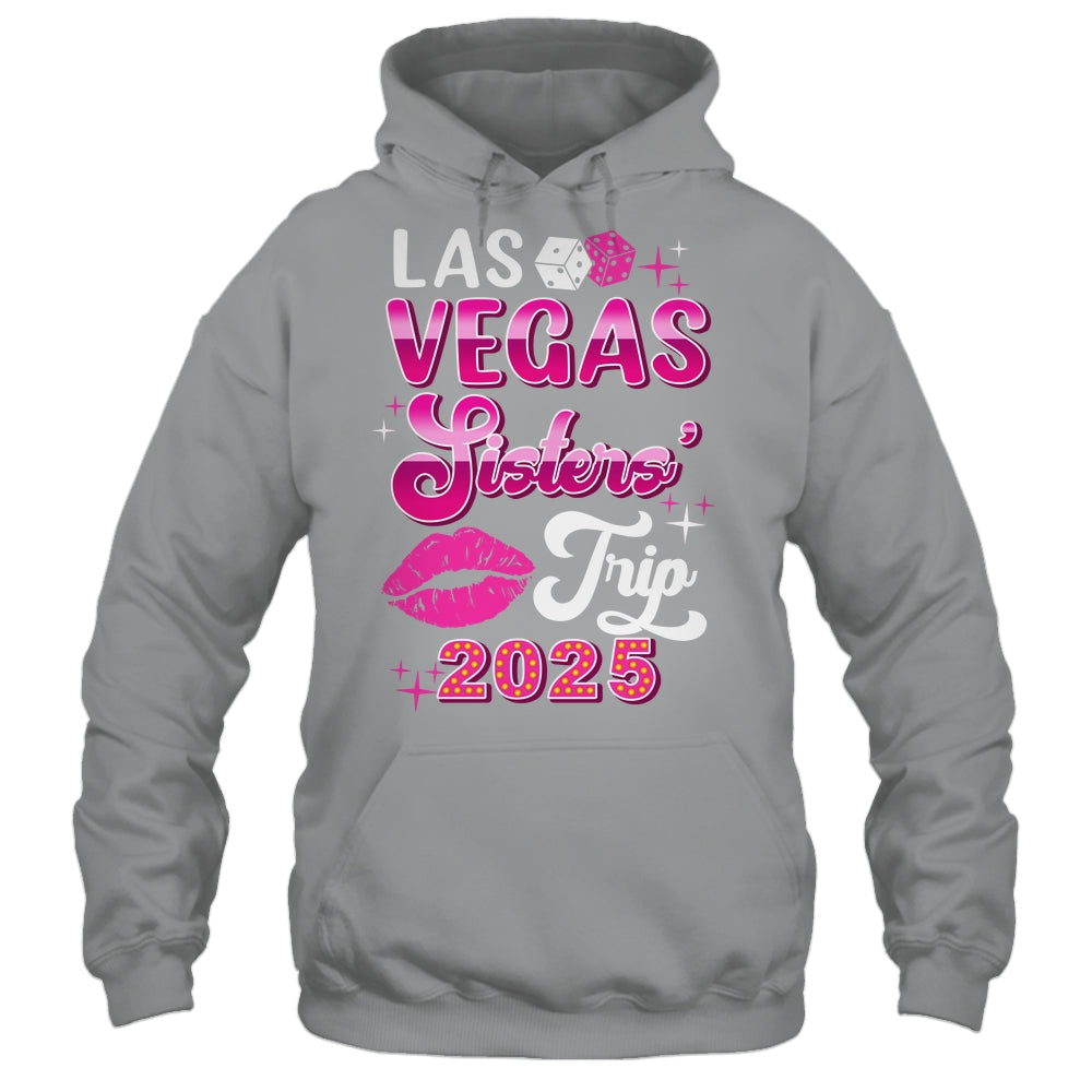 Las Vegas Sisters Trip 2025 Matching Birthday Girl Vacation Shirt & Tank Top | teecentury