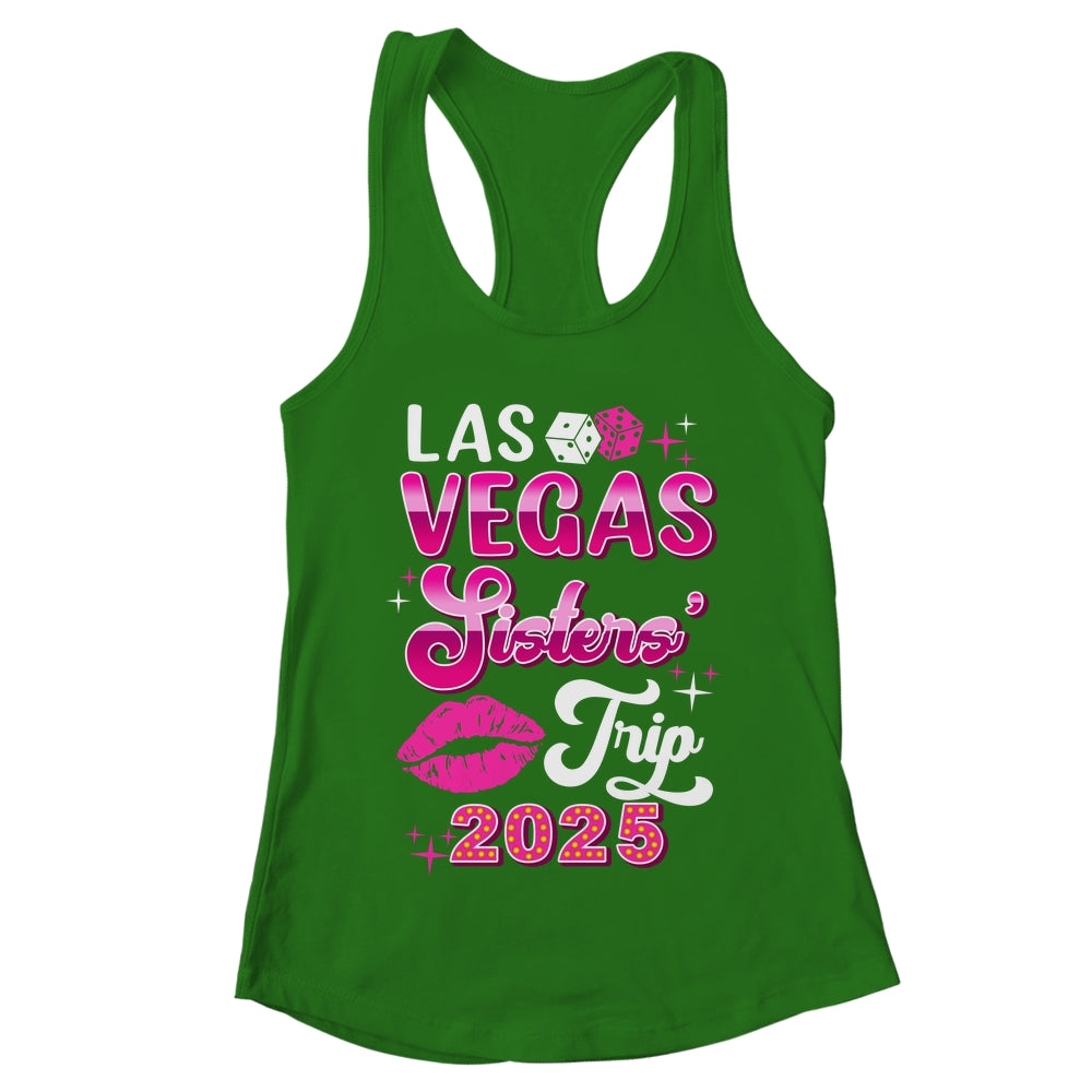 Las Vegas Sisters Trip 2025 Matching Birthday Girl Vacation Shirt & Tank Top | teecentury