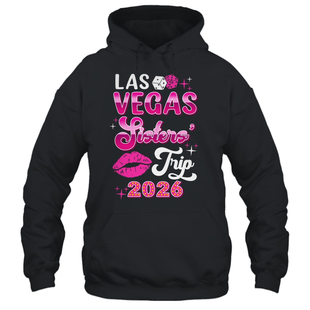Las Vegas Sisters Trip 2026 Matching Birthday Girl Vacation Shirt & Tank Top | teecentury