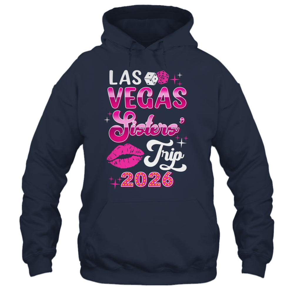 Las Vegas Sisters Trip 2026 Matching Birthday Girl Vacation Shirt & Tank Top | teecentury