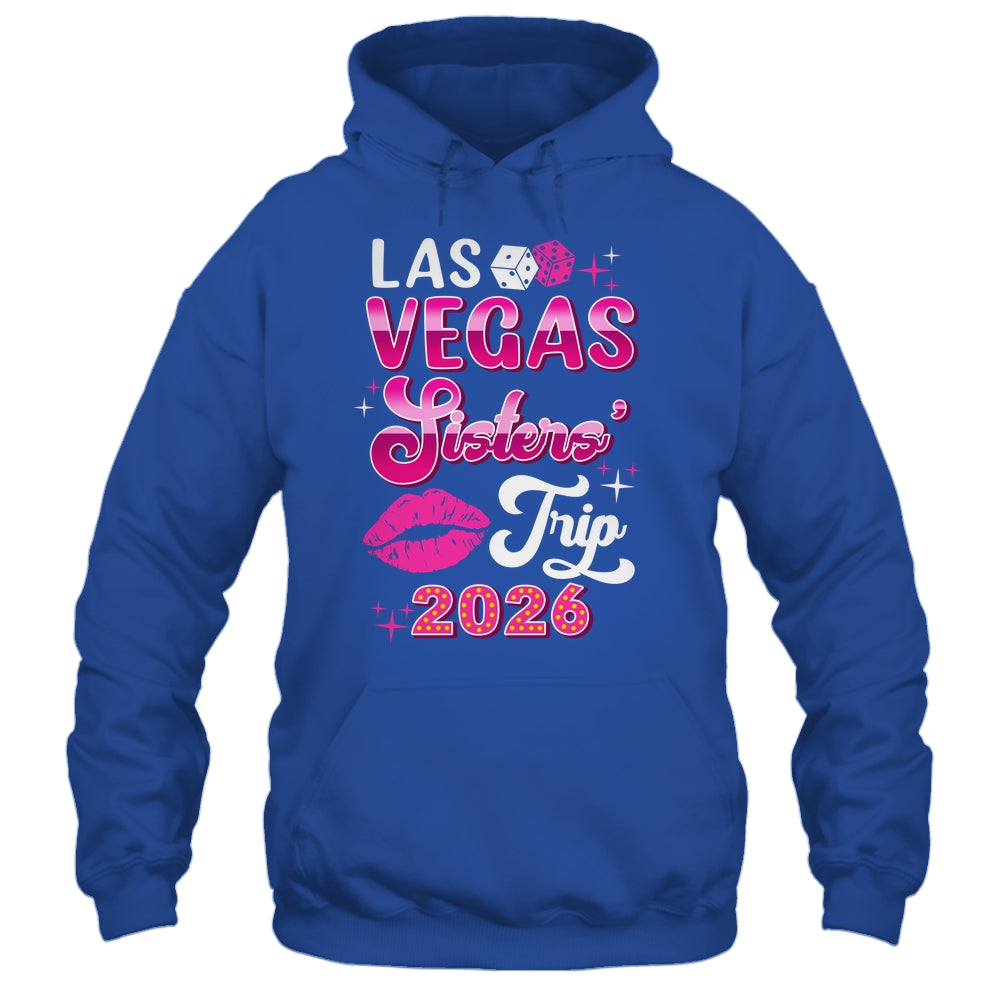 Las Vegas Sisters Trip 2026 Matching Birthday Girl Vacation Shirt & Tank Top | teecentury