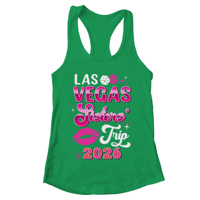 Las Vegas Sisters Trip 2026 Matching Birthday Girl Vacation Shirt & Tank Top | teecentury