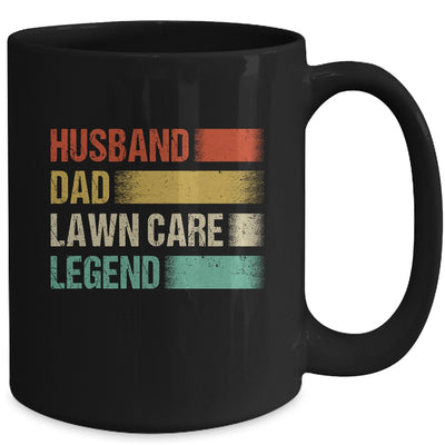 Lawn Mowing Dad Husband Fathers Day Care Mower Gardening Mug | teecentury
