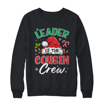 Leader Of The Cousin Crew Christmas Family Matching Xmas Shirt & Sweatshirt | teecentury