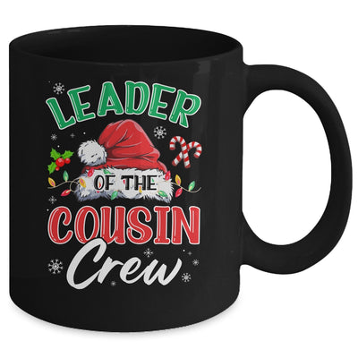 Leader Of The Cousin Crew Christmas Family Matching Xmas Mug | teecentury