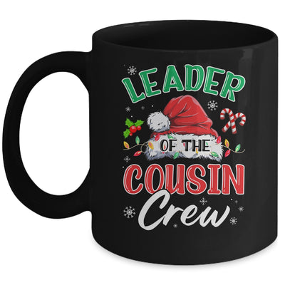 Leader Of The Cousin Crew Christmas Family Matching Xmas Mug | teecentury