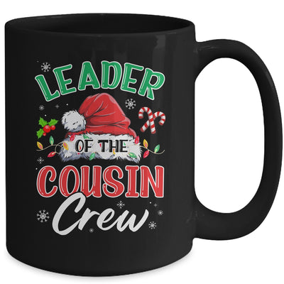 Leader Of The Cousin Crew Christmas Family Matching Xmas Mug | teecentury
