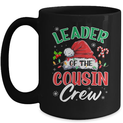 Leader Of The Cousin Crew Christmas Family Matching Xmas Mug | teecentury