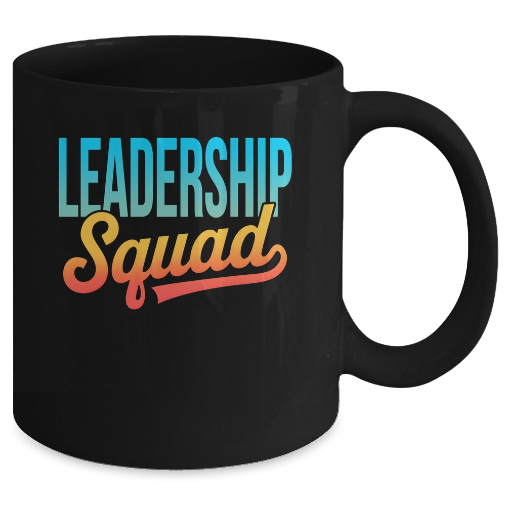 Leadership Squad Team Leader Management Motivation Crew Mug | teecentury