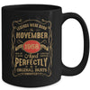 Legends Born In November 1958 65 Years Old 65th Birthday Mug | teecentury