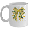 Lemon Fruit Coquette Bow For Women Girls Summer Vacation Mug | teecentury
