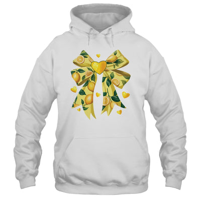 Lemon Fruit Coquette Bow For Women Girls Summer Vacation Shirt & Tank Top | teecentury