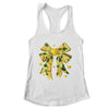 Lemon Fruit Coquette Bow For Women Girls Summer Vacation Shirt & Tank Top | teecentury