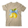 Lemon Graphic For Women Girls Fruit Coquette Bow Summer Shirt & Tank Top | teecentury