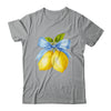 Lemon Graphic For Women Girls Fruit Coquette Bow Summer Shirt & Tank Top | teecentury