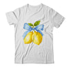 Lemon Graphic For Women Girls Fruit Coquette Bow Summer Shirt & Tank Top | teecentury