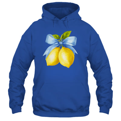 Lemon Graphic For Women Girls Fruit Coquette Bow Summer Shirt & Tank Top | teecentury