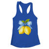Lemon Graphic For Women Girls Fruit Coquette Bow Summer Shirt & Tank Top | teecentury
