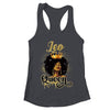 Leo Queen Birthday Afro Girls Black Zodiac Birthday Shirt & Tank Top | teecentury