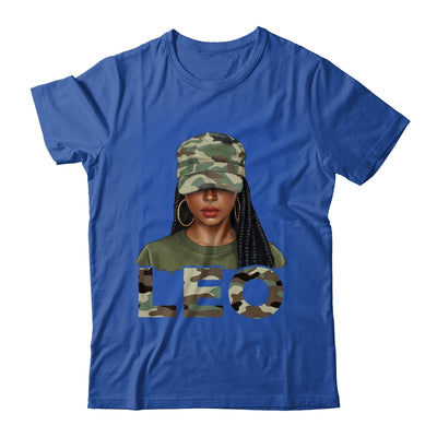 Leo Queen Camouflage Black Woman Cap Camo Zodiac Sign Women Shirt & Tank Top | teecentury