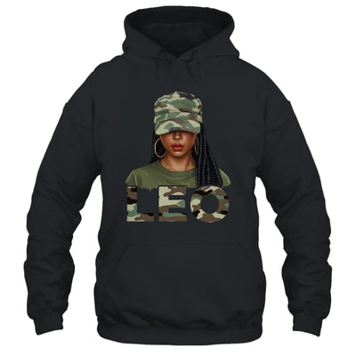 Leo Queen Camouflage Black Woman Cap Camo Zodiac Sign Women Shirt & Tank Top | teecentury