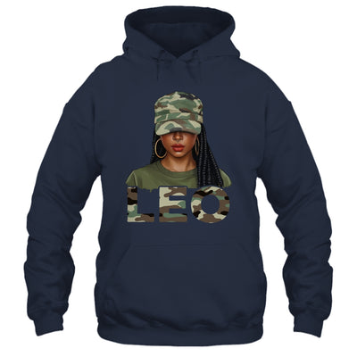 Leo Queen Camouflage Black Woman Cap Camo Zodiac Sign Women Shirt & Tank Top | teecentury