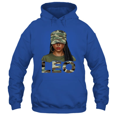 Leo Queen Camouflage Black Woman Cap Camo Zodiac Sign Women Shirt & Tank Top | teecentury