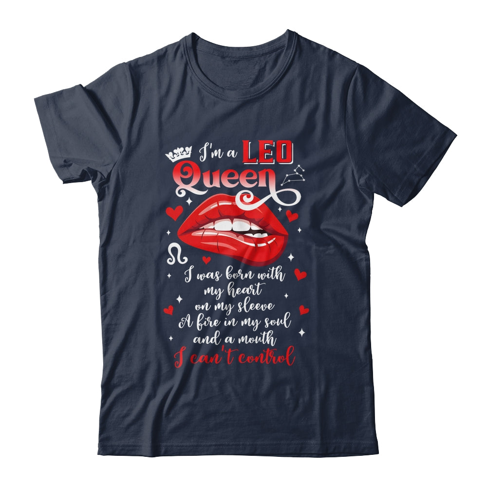 Leo Queen I'm Stronger July August Birthday Leo Zodiac Women Shirt & Tank Top | teecentury