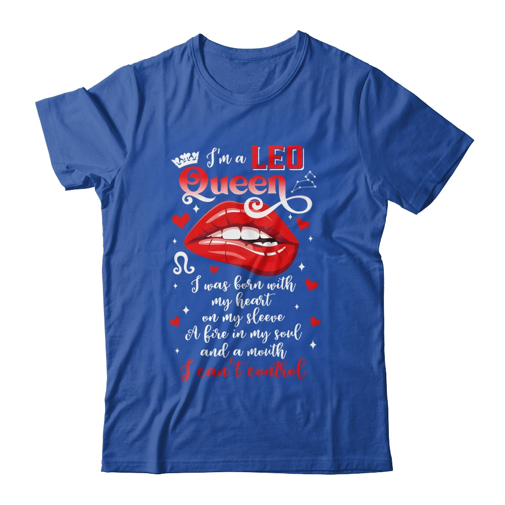 Leo Queen I'm Stronger July August Birthday Leo Zodiac Women Shirt & Tank Top | teecentury