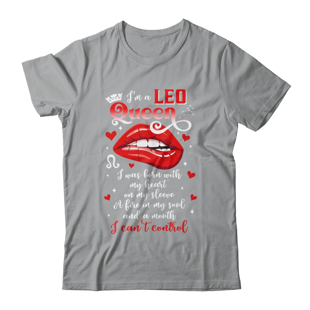 Leo Queen I'm Stronger July August Birthday Leo Zodiac Women Shirt & Tank Top | teecentury