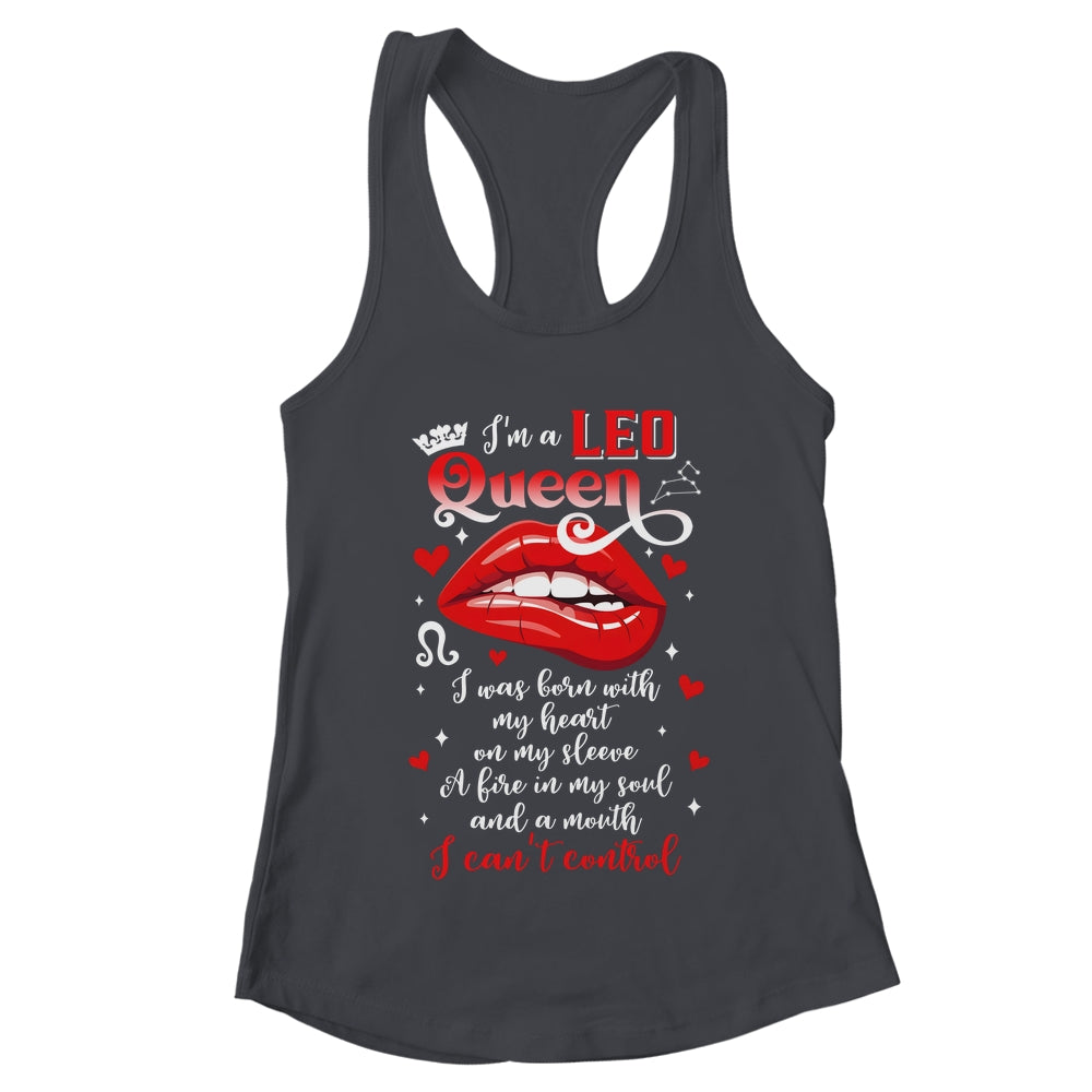Leo Queen I'm Stronger July August Birthday Leo Zodiac Women Shirt & Tank Top | teecentury