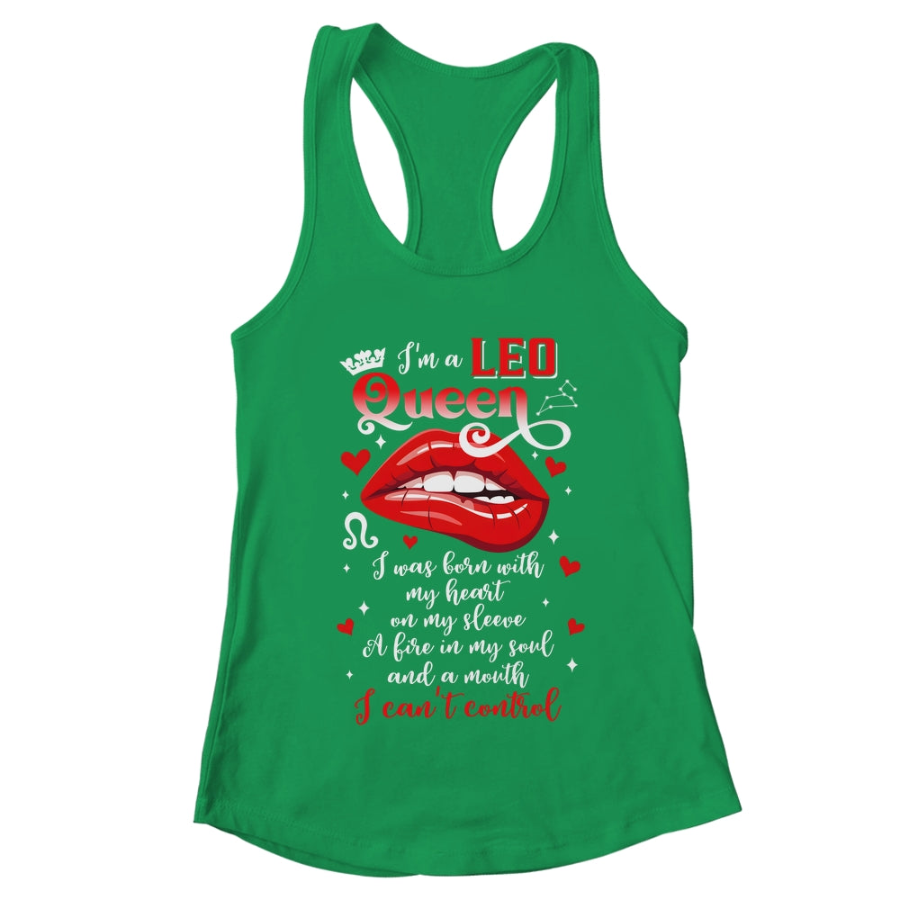 Leo Queen I'm Stronger July August Birthday Leo Zodiac Women Shirt & Tank Top | teecentury